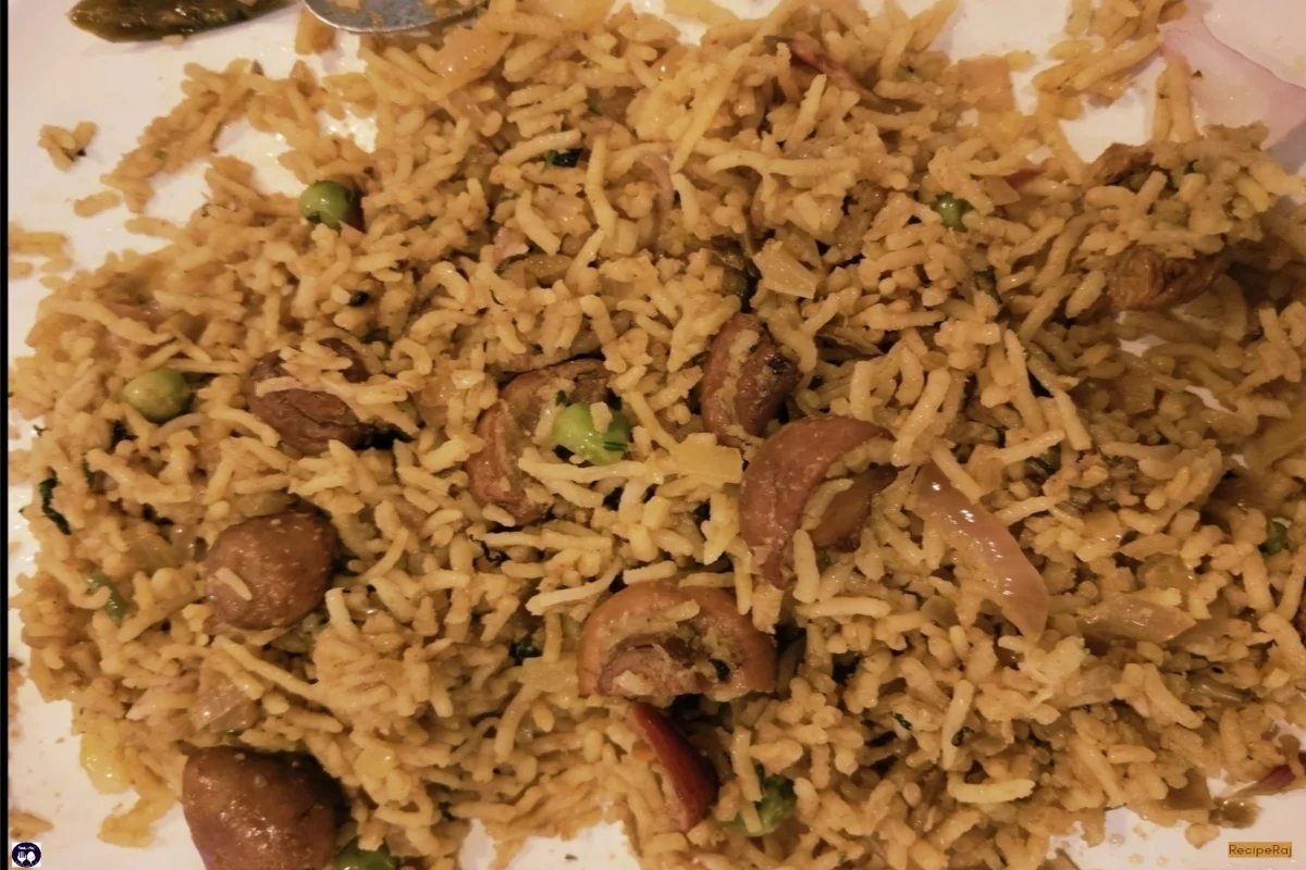 Mushroom Biryani