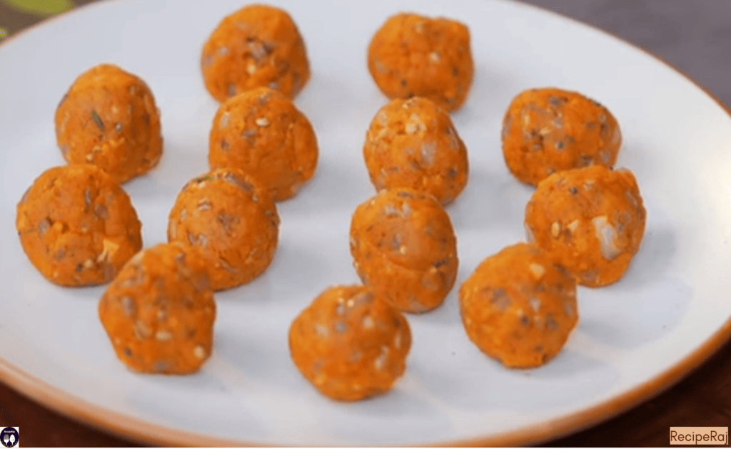 Poha Masala Puri (Masala Balls)