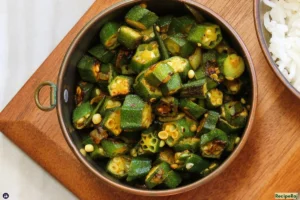 Bhindi Onion Bhujia