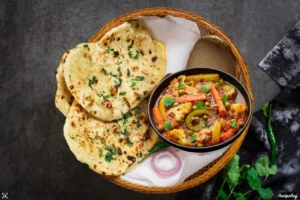 Veg Kolhapuri or Kulcha