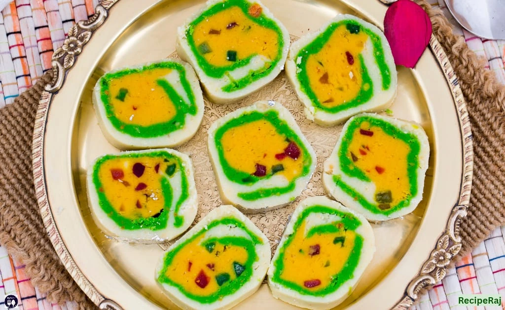 Colourful Mawa Barfi