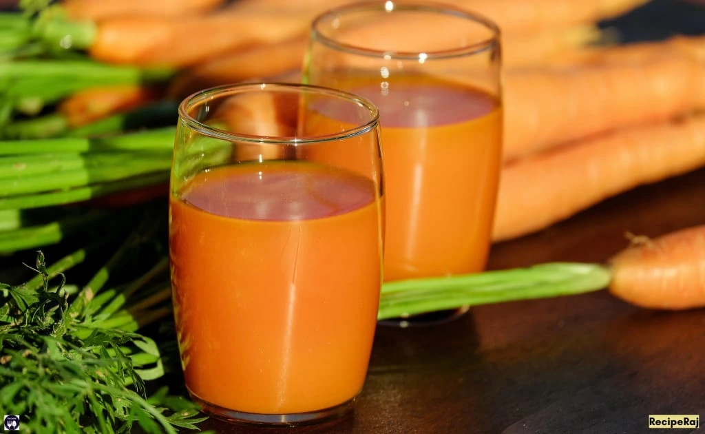 Cucumber Spinach Juice & Carrot Juice